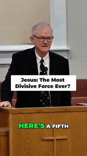Jesus didn't just come to bring peace; He came to cause division. It might sound strange, but it's true. Discover how Jesus acts as a 'sword,' revealing the thoughts of many hearts. Are you ready to face the truth? #Jesus #Division #Truth #Faith #Religion | Faith Baptist Church, Danville, IL