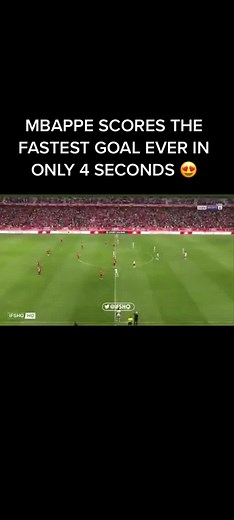 Mbappe fastest goal ever in just 4 seconds! 😍 #fyp #xyzbca #futlauge #mbappe