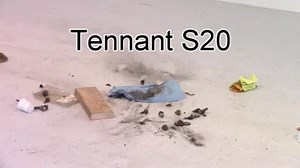 Rick Schott, President of Factory Cleaning Equipment, Inc. giving an overview of the Tennant S20 Industrial Rider Sweeper. | Factory Cleaning Equipment, LLC