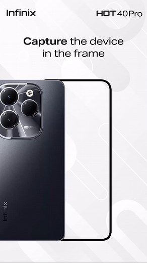 Ready, Set, Capture!📸🎁 Can you hit the frame at the perfect moment to snugly fit the device in the frame? Test your speed and precision in the thrilling game ‘Capture the Device in the Frame.’ Who will be the winner?🎁 #InfinixHot40 #Hot40Byina #UnleashSpeedAndFun | Infinix Mobile