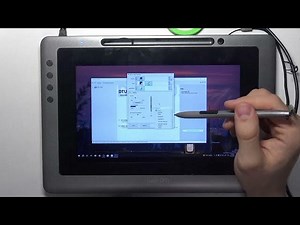 How to Set Up Buttons on WACOM DTU-1031?