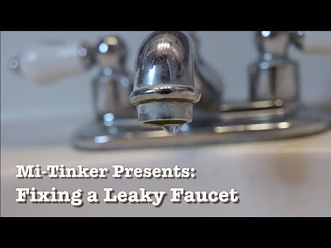 Fixing a Leaky Faucet: Bathroom Sink Cartridge Replacement