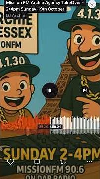 #DjArchie #interview #Dj Essex #DjPure #missionfm #halloween
