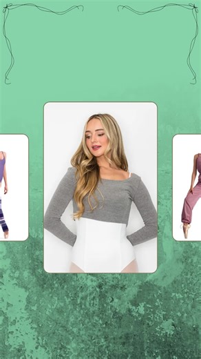 Looking back on our most popular warmups of 2025! @aluviewear Chloe Crop Top, @blochdanceusa Striped Legwarmers, @nikolayworld Bowie Unitard. Thank you for supporting our family-owned business! We look forward to supporting all of you with your dance needs in 2026! #dancesupplies #warmups #dancewear #aluvie #aluviewear #blochdance #nikolayworld #danceretailer #nikolayretailer #blochretailer #aluvieretailer #onlineretailer