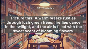 5000 Must Know SAT Vocabulary - Midsummer: The Magic of Summers Peak