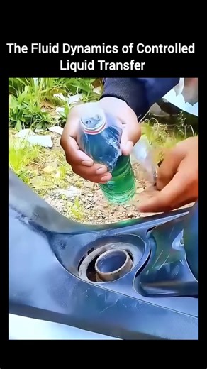 The Fluid Dynamics of Controlled Liquid Transfer