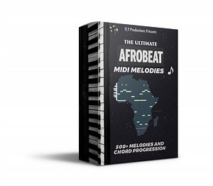 500  Afrobeats Piano MIDI Chords & Melodies Pack