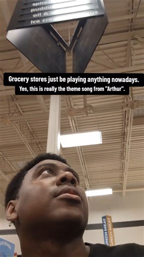 This song is still a banger though. #funny #music #grocerystore #arthur #pbs