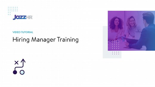 Hiring Manager Training