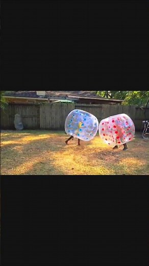Bubble Soccer Clash!💥💥 #lifeisbutadream #kids #fun
