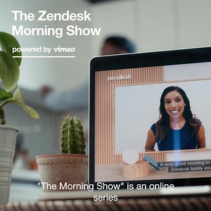 Zendesk's remote team made a TV-style live show with a global audience — and you can too. | Vimeo | Facebook