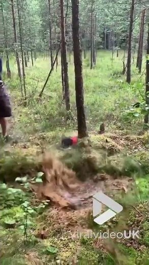 Man jumps into swamp || Viral Video UK