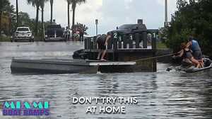 Rain Stops no one in Miami. Enjoy. #boatramp #boating #boatlife #boatrampfails #rain #shine #nostopping #partybarge #jetski #towing #nocontrol #thatsMiami #heavyrain #busylaunch #crazy #miami #miamibeach #boynton #boyntonbeach #miamidade #miamidadecounty #palmbeach #palmbeachcounty #southflorida @bBroncos Guru Wavy Boats | Miami Boat Ramps
