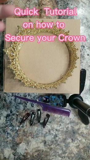 QUEENS how to secure your crown #crownchaingroup #queen #crown #womentogetherproject
