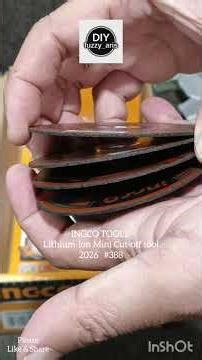 INGCO TOOLS Lithium-ion Mini Cut-off Tool #doityourself #diy #388