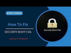 Acer Security Boot Fail | How to disable Secure Boot on an Acer laptop || How To Security Boot Fail