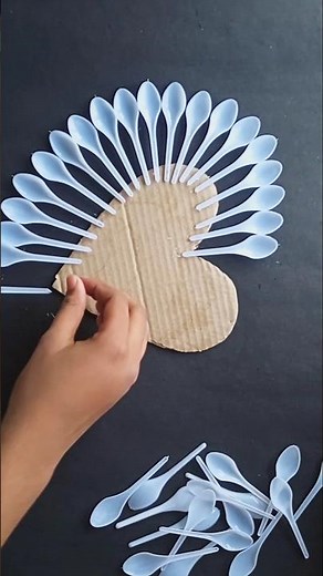 DIY beautiful wall hanging ❤️ #homedecor #wallhanging #shortvideo #craft #viral