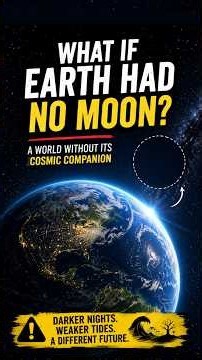 What If Earth Had No Moon? 🌍🌑 The Shocking Truth