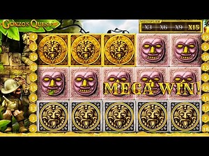 EPIC BIG WIN on GONZO’S QUEST SLOT Free Spins Explosion & Massive Multiplier