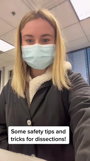 Hey hey hey! We have our very first dissection coming up for our BIO 202 students! Watch this video to get all the tips and tricks for staying safe in the lab! #antomy #biology #college #dissection