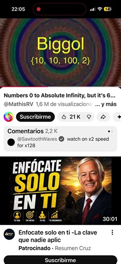 Numbers 0 to ABSOLUTE INFINITY