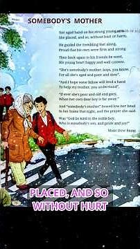 Somebody's Mother | English Poem Class 8 | Poorvi #englishpoemrecitation
