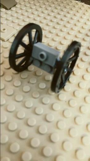 How to build a Lego 1812 Napoleonic war cannon