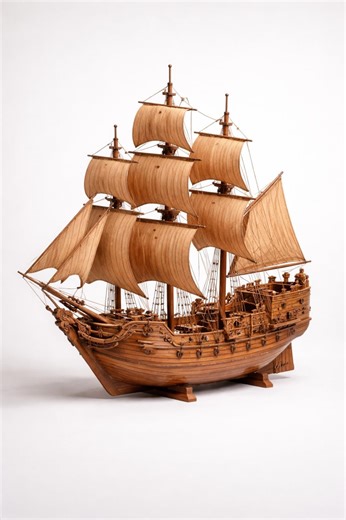 90 Cm Wooden Sailing Ship – Premium Build Plans | Full Scale 1:1 Model Ship PDF | Woodworking Project - Etsy Canada