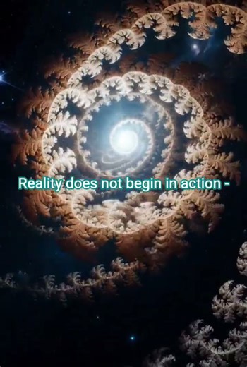 #24 Reality does not begin in action—it begins in potential. #potential #subatomicfield