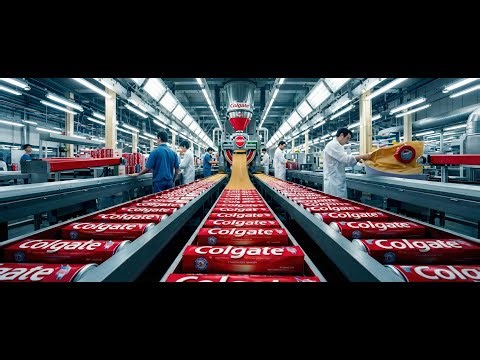 Inside the Toothpaste Factory – Full Process | How Toothpaste Is Made