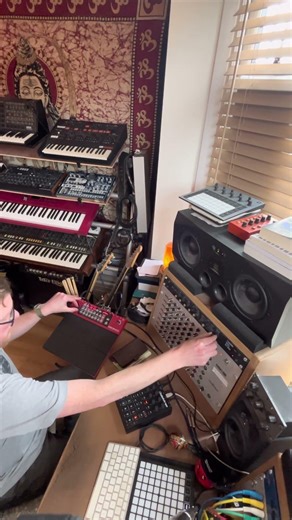 Jinjé - Digitakt DRM1 Nord Drum Jam #elektron #elektrondigitakt #livetechno