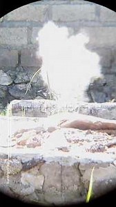 THE SOUND OF A 15 GRAIN SLUG EXPLOSION WHEN IT HIT THE TARGET FROM THE FX IMPACT M4 _ Battlesurvi...