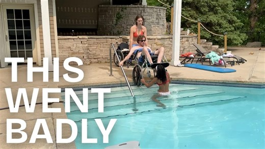 This almost ruined our pool day... | Squirmy and Grubs