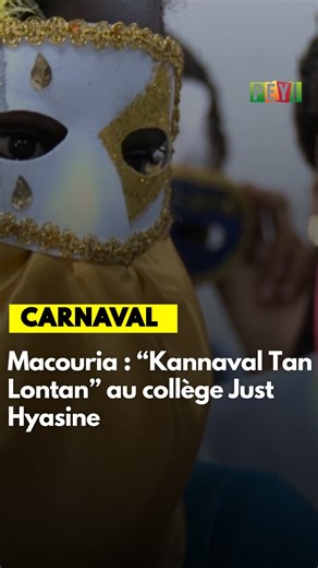 Radio-Télé Péyi Guyane on Instagram: "#EDUCATION 🎭 La 3e édition du Kannaval Tan Lontan se tenait ce vendredi au Collège Just HYASINE de Macouria. Immerger les collégiens dans le carnaval traditionnel Guyanais c’est le but de cette 3e édition du « Kannaval Tan Lontan ». L’ensemble du collège de la 3e à la 6e ont participé à plusieurs ateliers en lien avec la culture carnavalesque. Des ateliers de fabrication et des témoignages c’est ce que les élèves ont pu découvrir ou redécouvrir. #radiopeyi