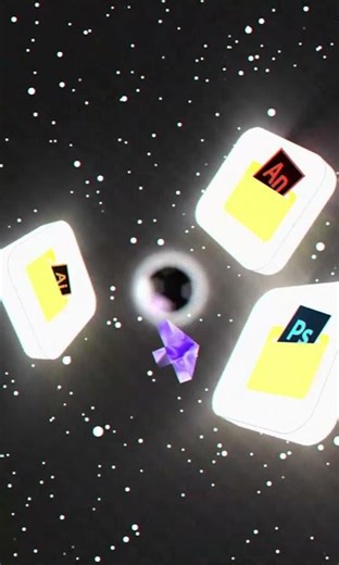 Creative Software Galaxy - Motion Design Loop for Digital Artists