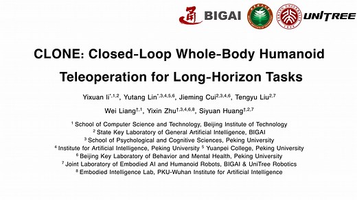 [CoRL 2025] CLONE: Closed-Loop Whole-Body Humanoid Teleoperation for Long-Horizon Tasks