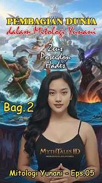 Cosmic Battle! When Zeus, Poseidon & Hades Divide the World | Greek Mythology - Part 2