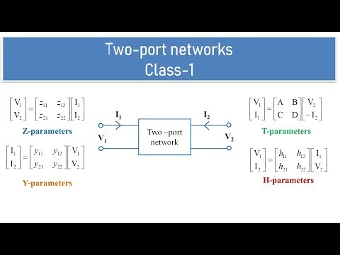 How to solve Two-port networks? What is a Two-port circuit? How to solve two-port parameters?