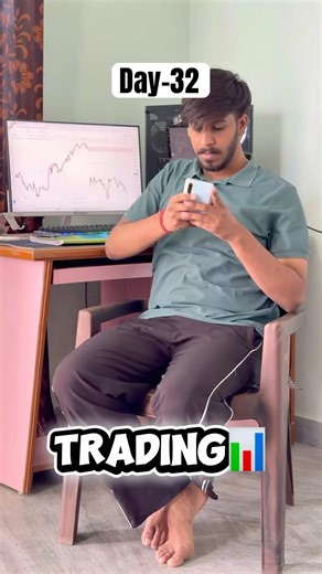 Day-32 small capital trading india 📈 #shorts #stockmarket #minivlog #macbook #india #viral