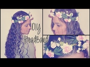 Medieval Romantic Flower Headpiece Tutorial