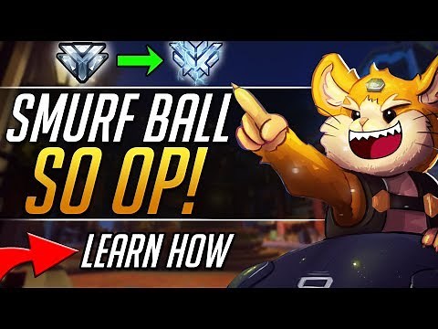 Smurf Wrecking Ball - Pro Hammond Tips and Tricks Gameplay Guide | Overwatch