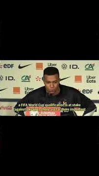 France captain and Real Madrid star Kylian Mbappe begins press conference with tribute
