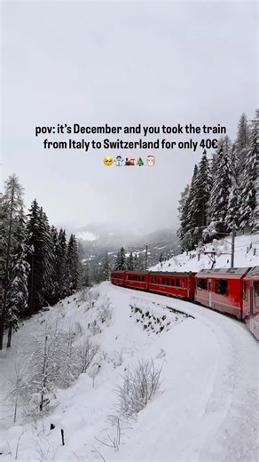 AMALIA ROMAN | Comment “WANT” for the link of the activity 🫶🏽 SAVE THIS POST 🎄☃️🫶🏽 Bernina Express: Info & Tips 🚆 Route: Connects Chur (Switzerland) to... | Instagram