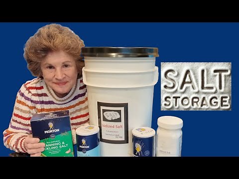 The Best -- And Easiest -- Way To Store Salt Long Term
