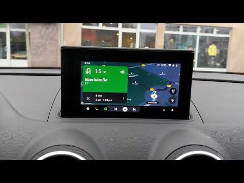 AutoZen app, Android auto alternative mirrored in Audi A3
