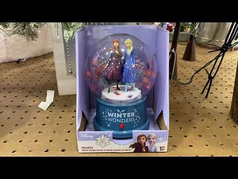 Musical Snow Globe - Frozen Fall Scene | Gemmy Christmas 2021