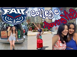 Dorm Move In 2021 | Florida Atlantic University (Innovation Village Apartments)