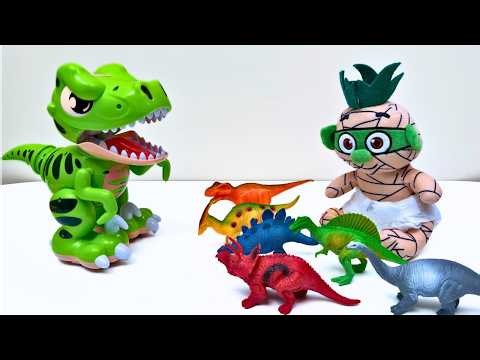 Baby Mummy Learns Dinosaurs for Kids