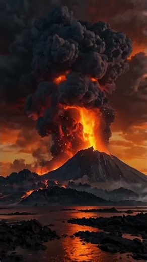 Volcano Blast | Ethiopia Volcano Eruption #Volcano #VolcanoEruption #Short #ViralVideo #Volcanofact