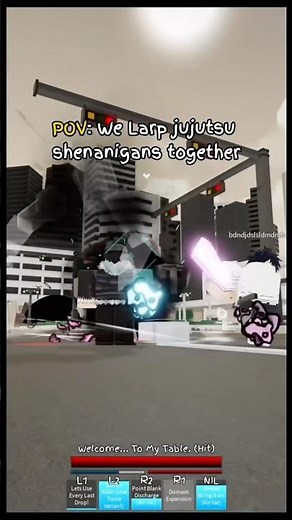 “Let’s have desert” ‪@Prob_bluemxn‬ #roblox #jjs #jujutsushenanigans #jjk #trending